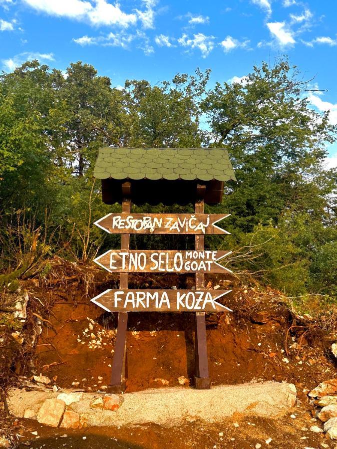 Nikšić Etno Selo Montegoat酒店 外观 照片